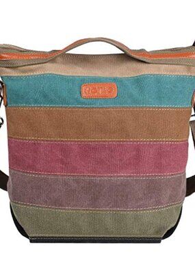 🆕 Nylon Purses Lightweight Shoulder Bags Multipockets Crossbody Handbags with